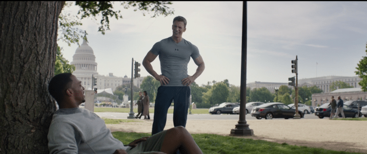 captain america running