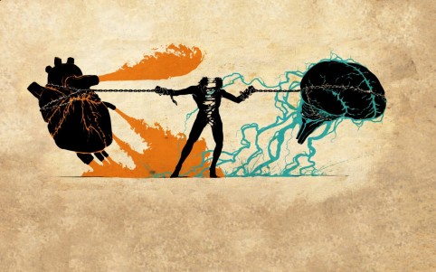 brain vs heart