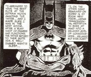 Batman Meditation
