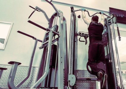 weighted pull ups