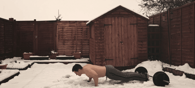Training outdoors
