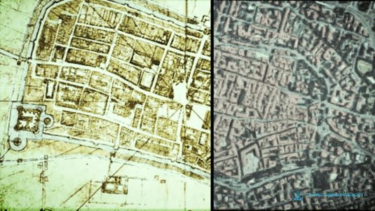 Da Vinci Satellite Map of Imola