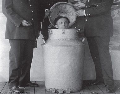 Houdini Milk Can Escape