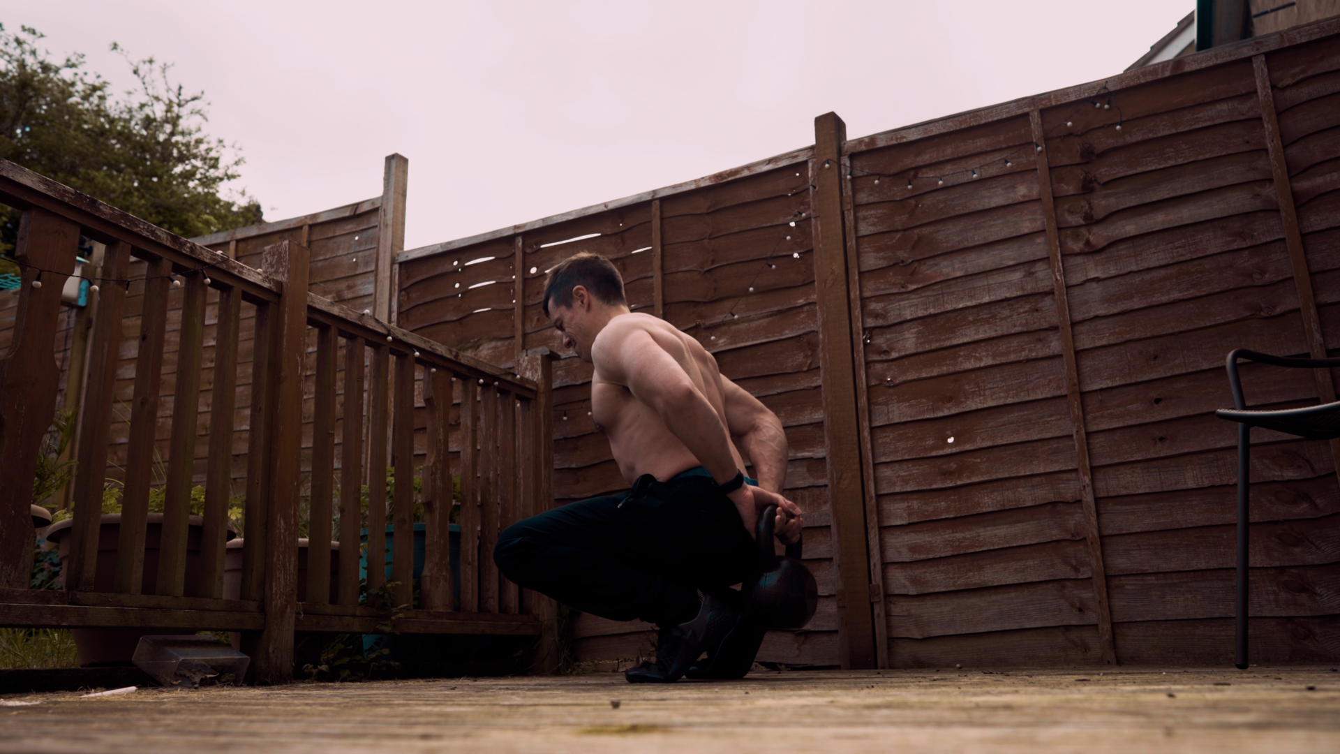 Kettlebell Hack Squat
