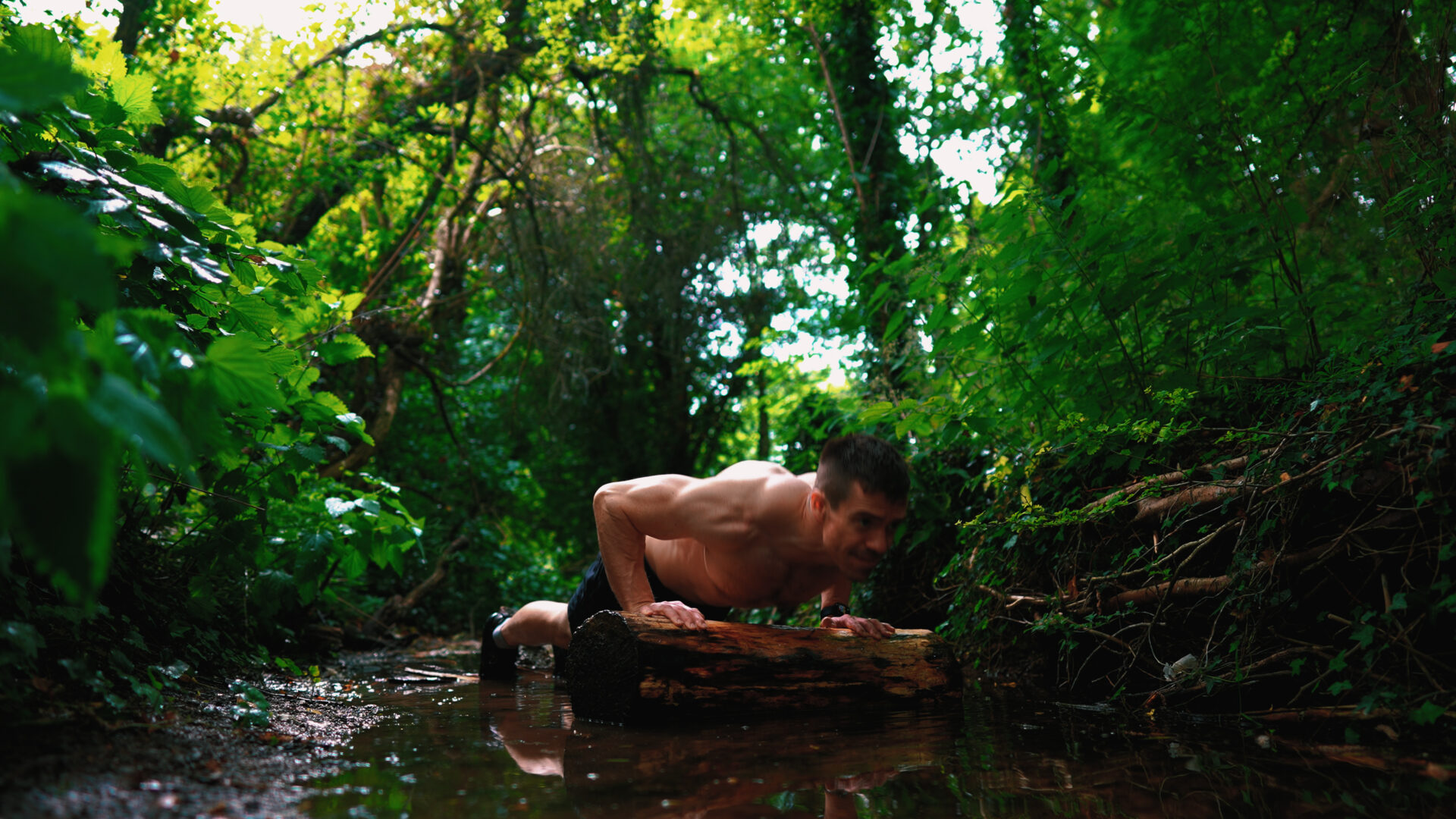 Log Push Ups
