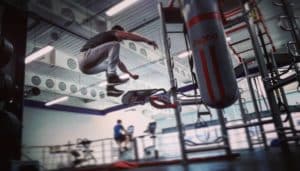 Jump height Nightwing training
