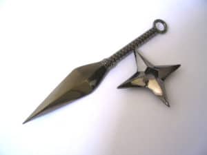 Kunai and shuirken