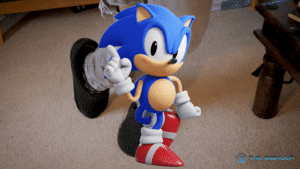 Sonic the hedgehog body language