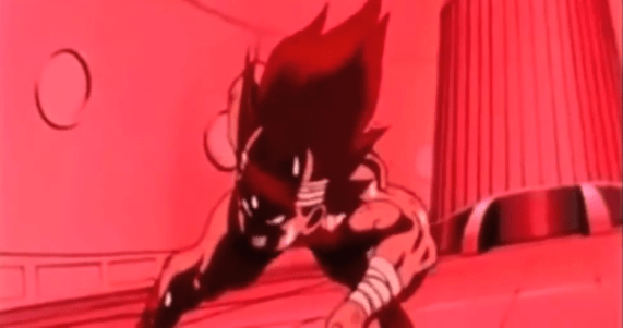 Vegeta gravity training