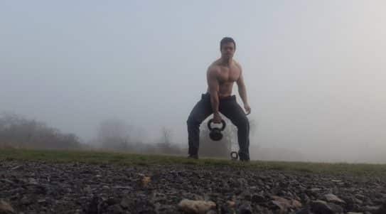 Hardstyle kettlebell training