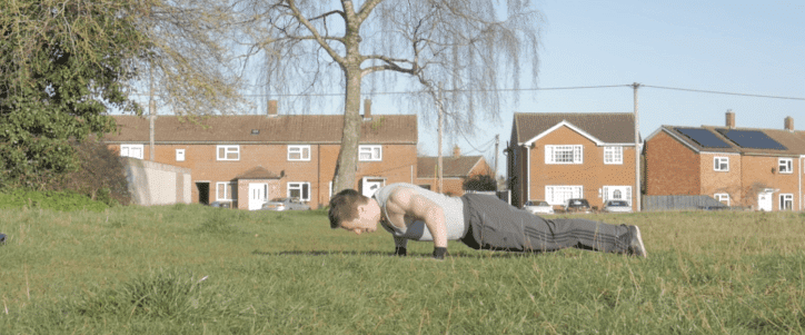 Quasi Isometric Push Up