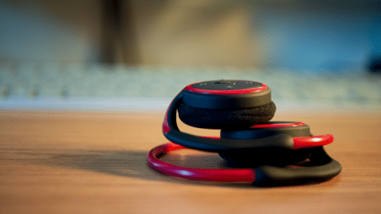 Learning with headphones