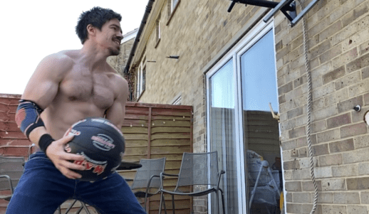 Medicine ball throw best ab exercises
