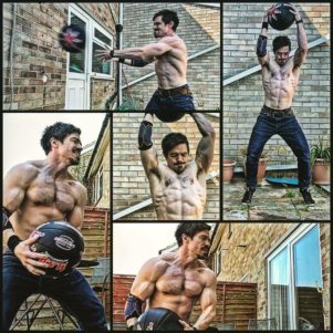 Medcicine ball training for serape effect