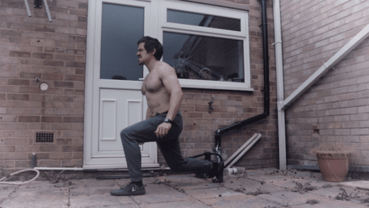 Lunge for functional fitness