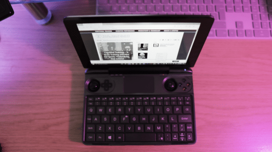 GPD Win Max View From Top