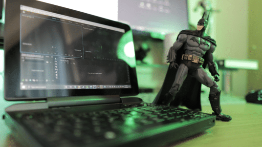GPD Win Max and Batman