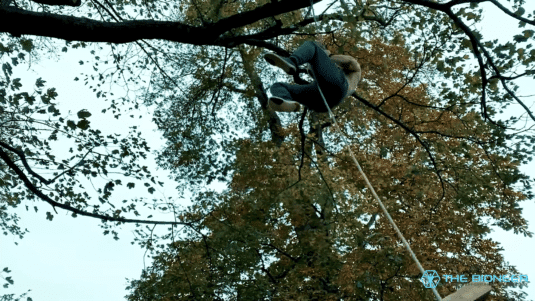 Rope climbing Baki Training