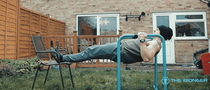 Bodyweight row anti flexion