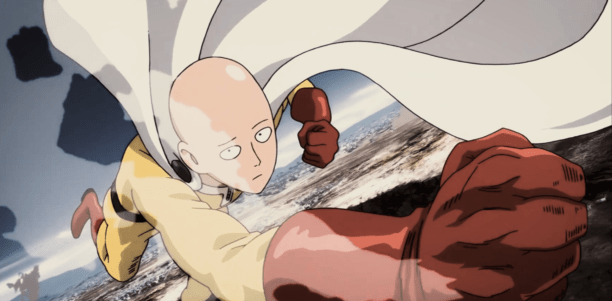 One Punch Man Punching