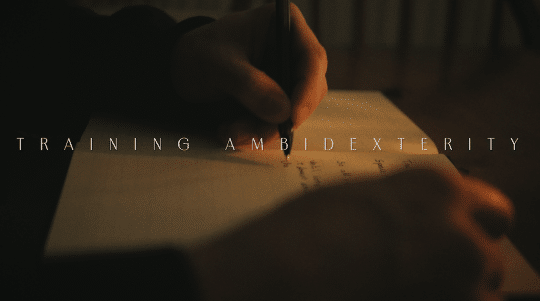 Training ambidexterity