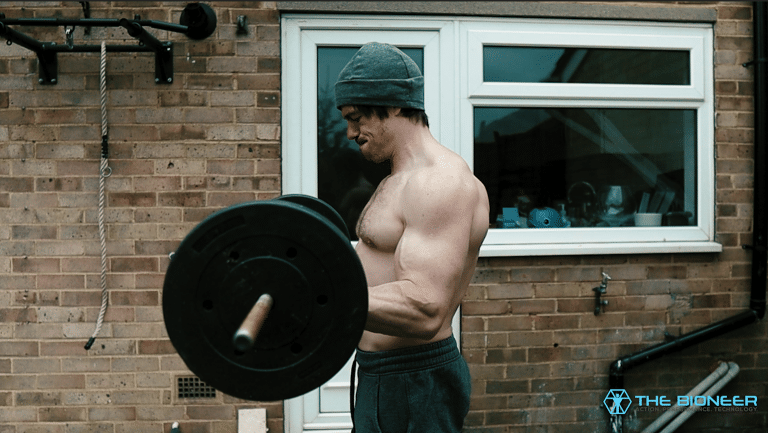 Pronated Barbell Curl to Strengthen Wrists