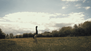 Parallettes handstands