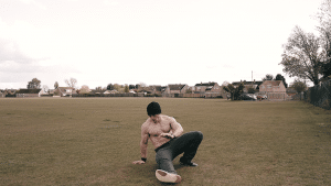 Kickthrough Burpee