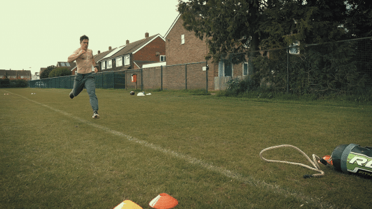 Sprinting ankles