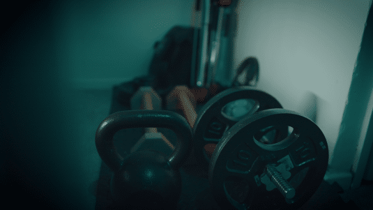 Home office and gym