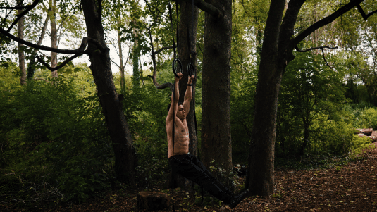 Training with rings outside