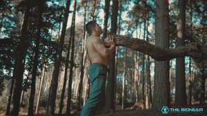 Landmine Press With Log