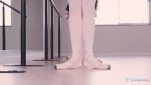 Ballet foot position