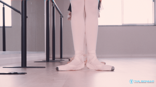 Ballet foot position