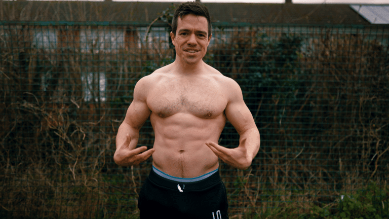 Visible abs at 15%
