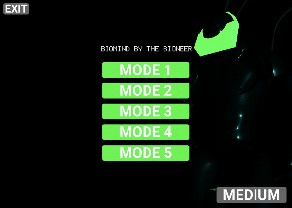 Biomind Menu