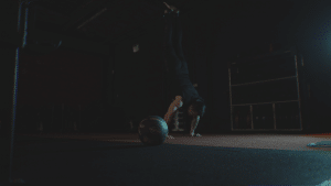 Handstands in the dark