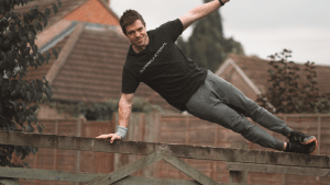 Side Plank on Gate