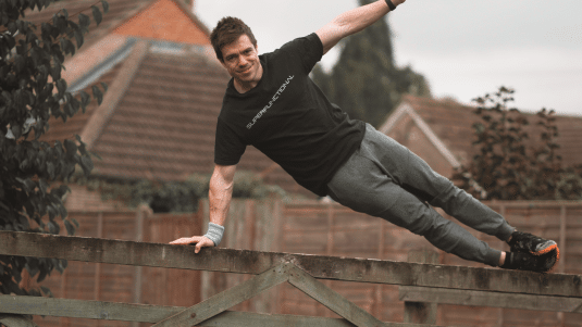 Side Plank on Gate