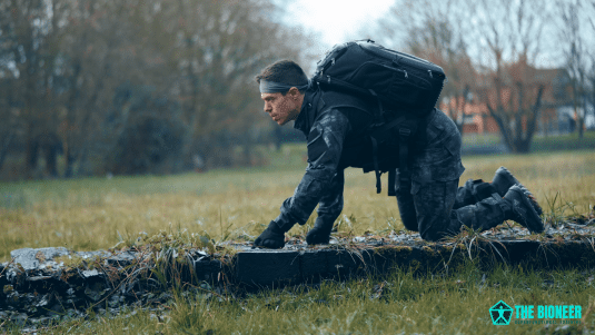 Leopard Crawl with equipment