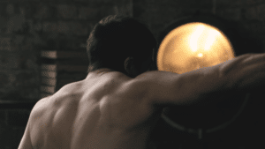 Shadow Box Training Red Hood
