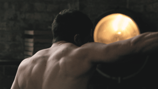 Shadow Box Training Red Hood