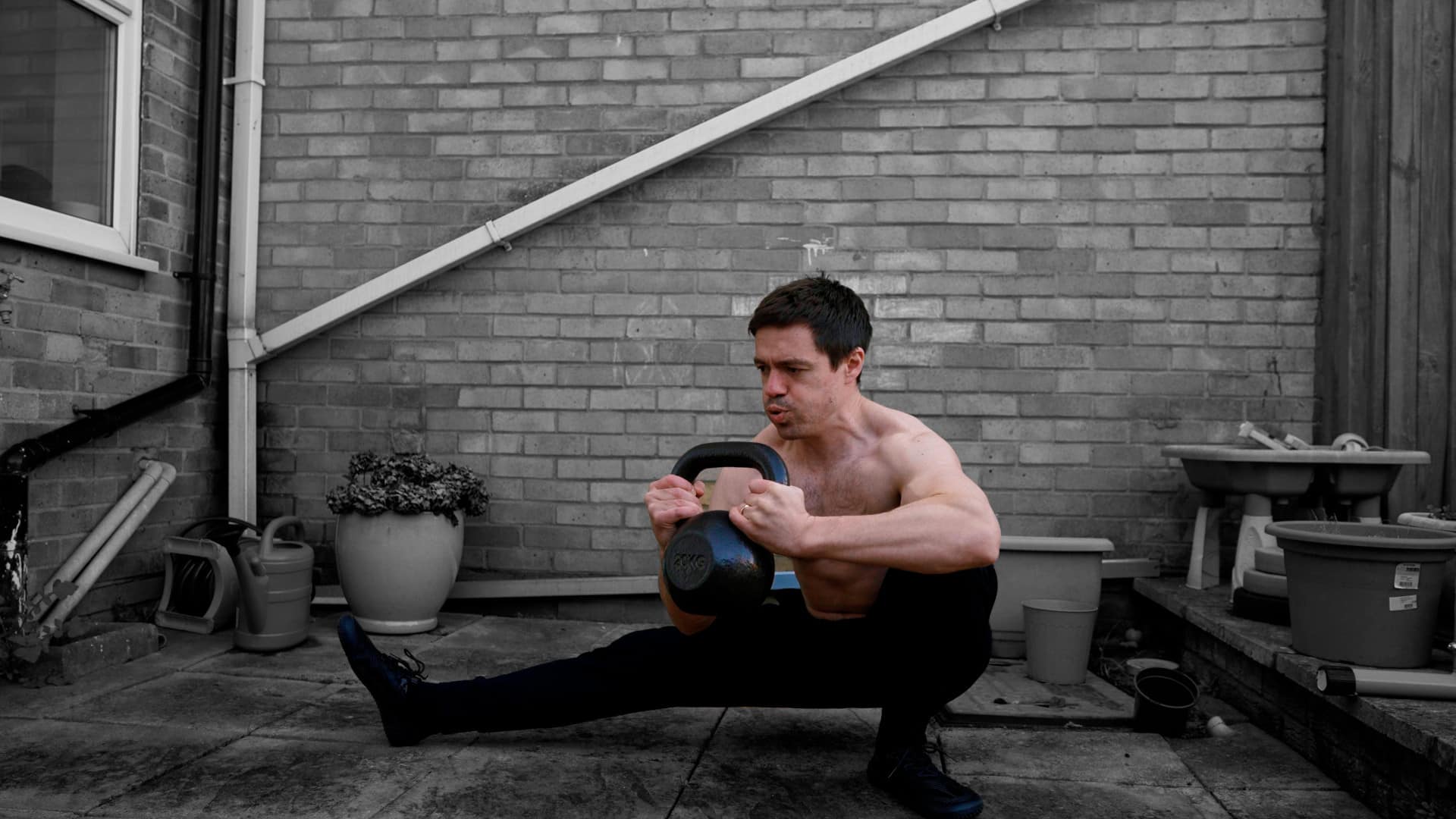 Deep cossack squat